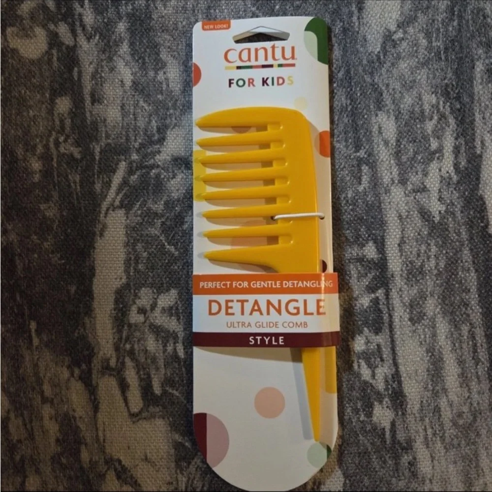 Cantu Kids Yellow Detangle‎ Comb